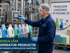 Operator productie detergenti si produse de curatenie